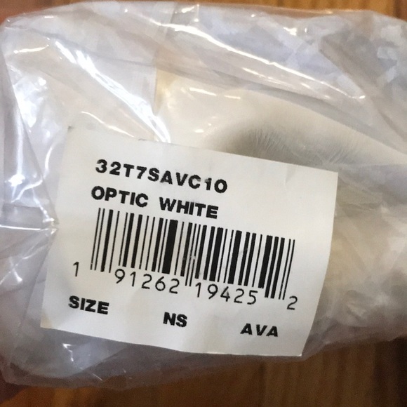 Michael Kors white mini crossbody shoulder top handle leather handbag bag purse - Picture 6 of 7